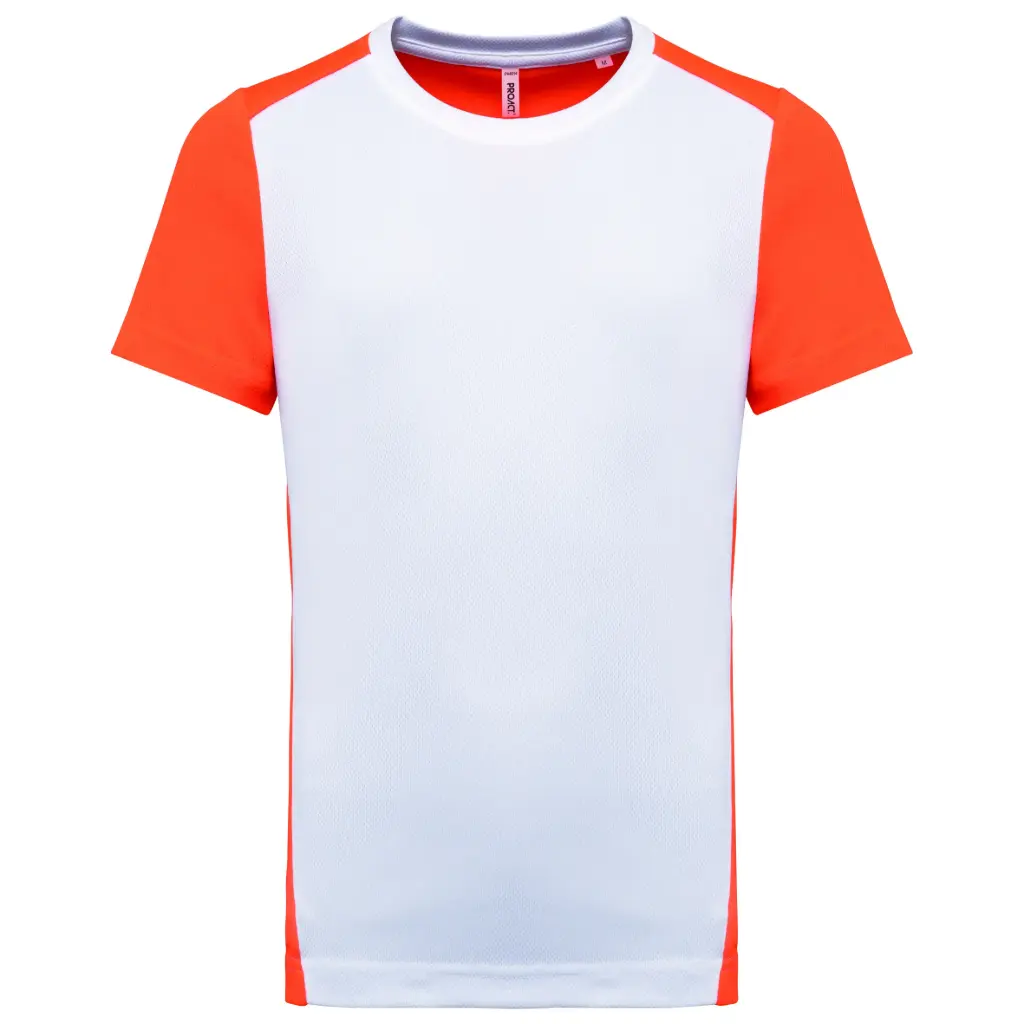 PA4014 - T-shirt de sport écoresponsable bicolore homme