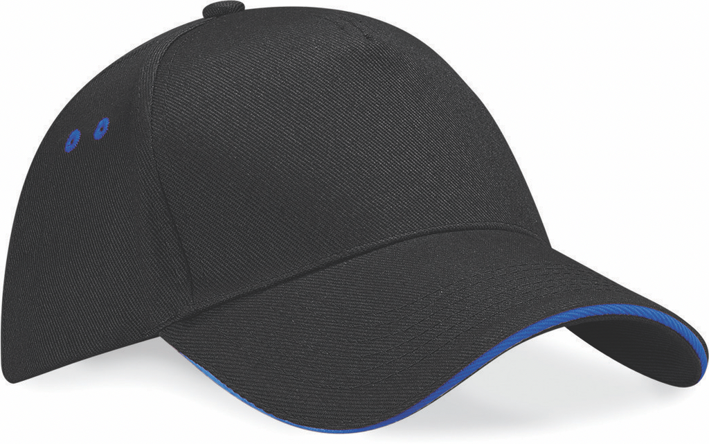 B15C - Casquette homme Ultimate à 5 panneaux sandwich contrasté