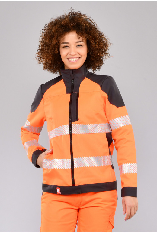 735*HVO - Women's visiofit high-visibility jacket