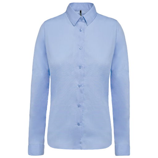  K510 - Chemise popeline manches longues femme