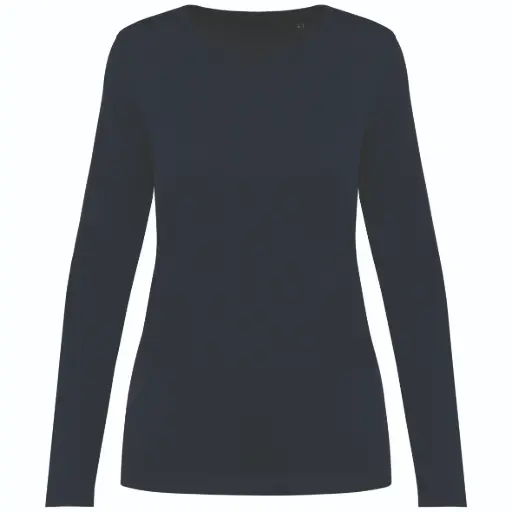 PK303 - T-shirt Supima® col rond manches longues femme
