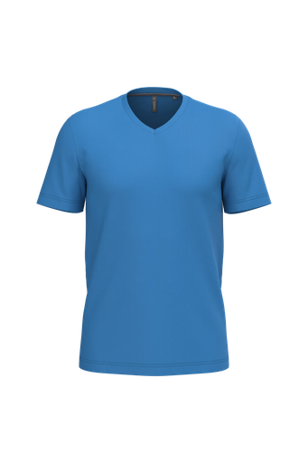 K357 - T-shirt col V manches courtes homme