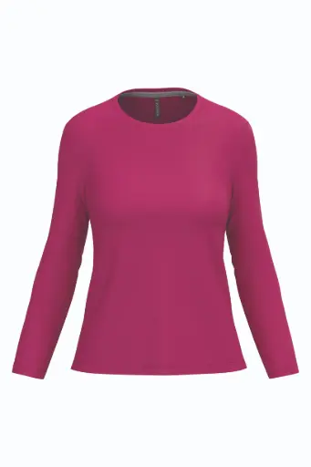 K383 - Women’s Long-Sleeve Crewneck T-Shirt