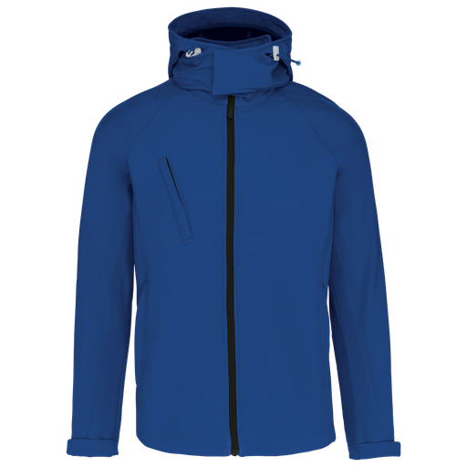 K413 - Veste softshell à capuche amovible homme