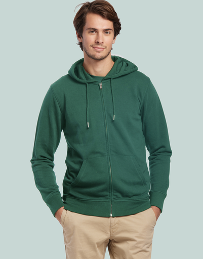MONTAIGNE - Hoodie Zippé Unisexe coton bio Made in France