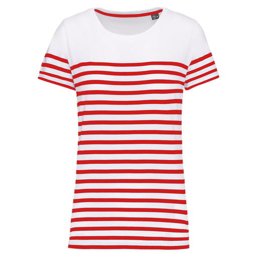 K3034 - T-shirt marin col rond Bio femme