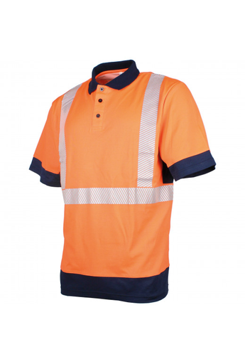008*CHV - High-Visibility Short-Sleeve Polo – Visio Mesh