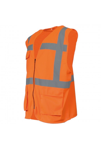 90102*PP - High-Visibility Multi-Pocket Vest – Visio Mesh