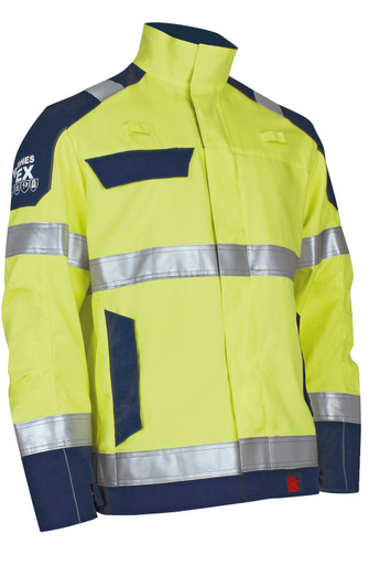636*ATX - High-Visibility Multi-Risk ATEX Plus Jacket – Fluorescent Yellow