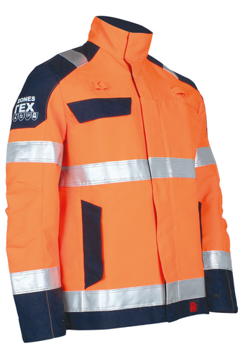 636*ATX - High-Visibility Multi-Risk ATEX Plus Jacket – Fluorescent Orange