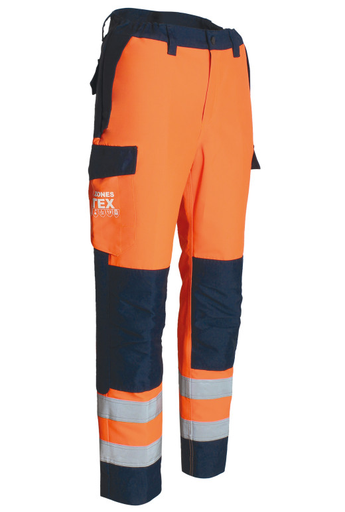 606*ATX - PANTALON MULTIRISQUES ATEX PLUS HV ORANGE FLUO