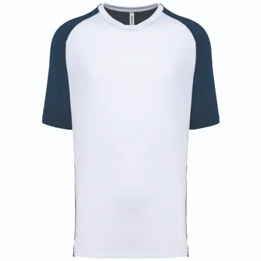 PA4030 - T-shirt de padel bicolore à manches raglan homme